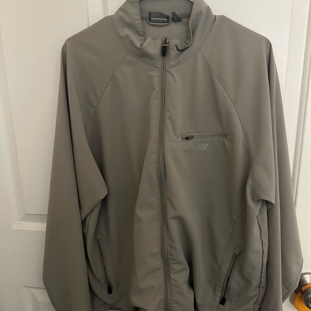 Men's Gray Jacket New Balance